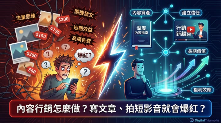 內容行銷怎麼做？6 大鐵律 + 完整策略，讓你的品牌自帶流量