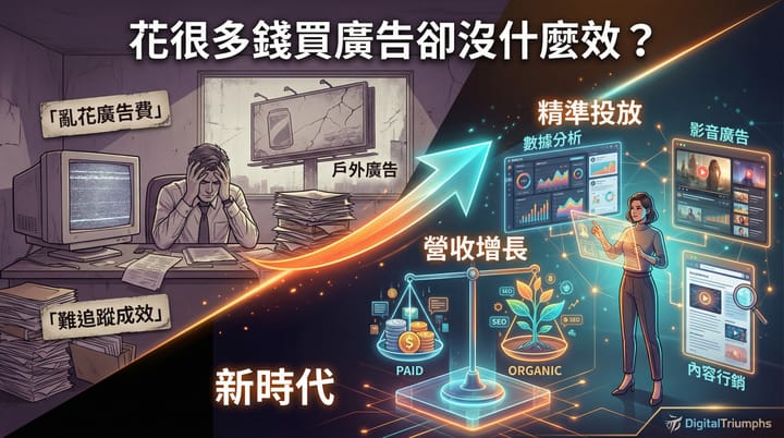 2026 別再亂花廣告費！找出最適合你的行銷方式