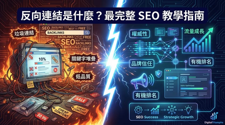 反向連結 SEO 完整教學指南 - DigitalTriumphs